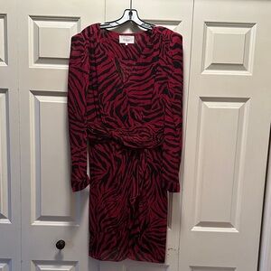 Ba&sh animal print dress.
